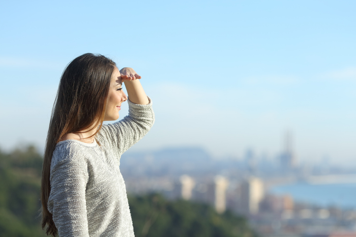 Don't focus on the negative. Seeing things in a new way.
