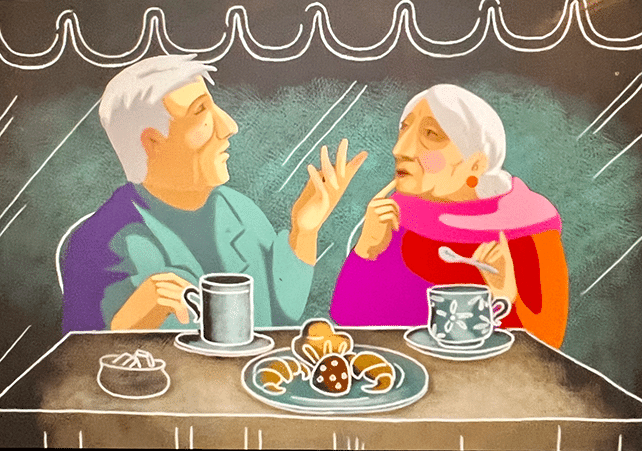 Gratitude Revealed - a scene from the film
