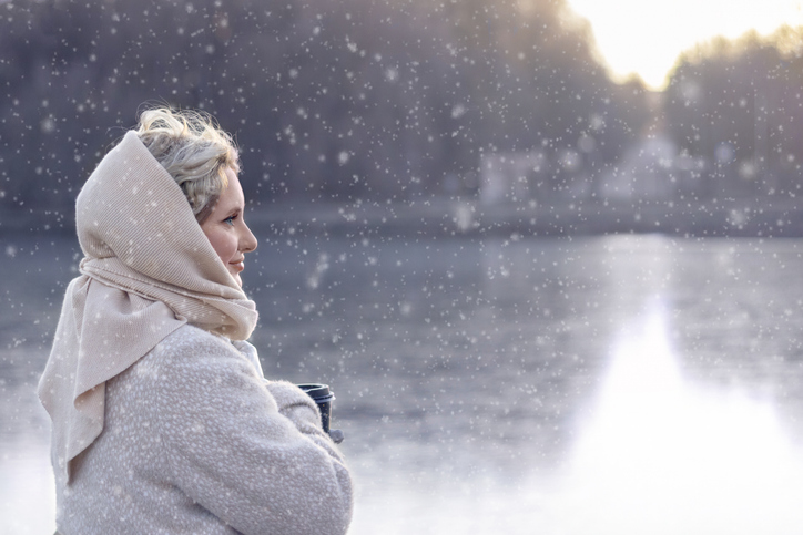The power of reflection in December. Self trust is the key to happiness and fulfillment.